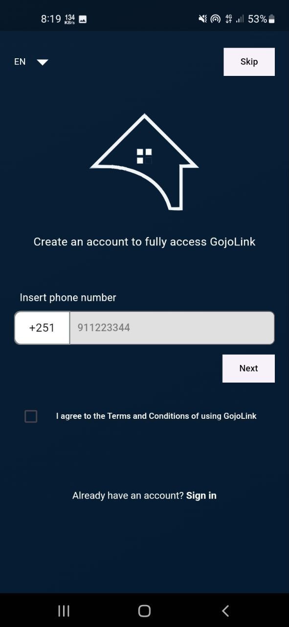 GojoLink screenshot 1